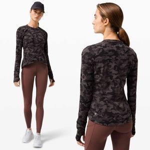 Lululemon Close to Crossing Long Sleeve Shirt Rulu camo